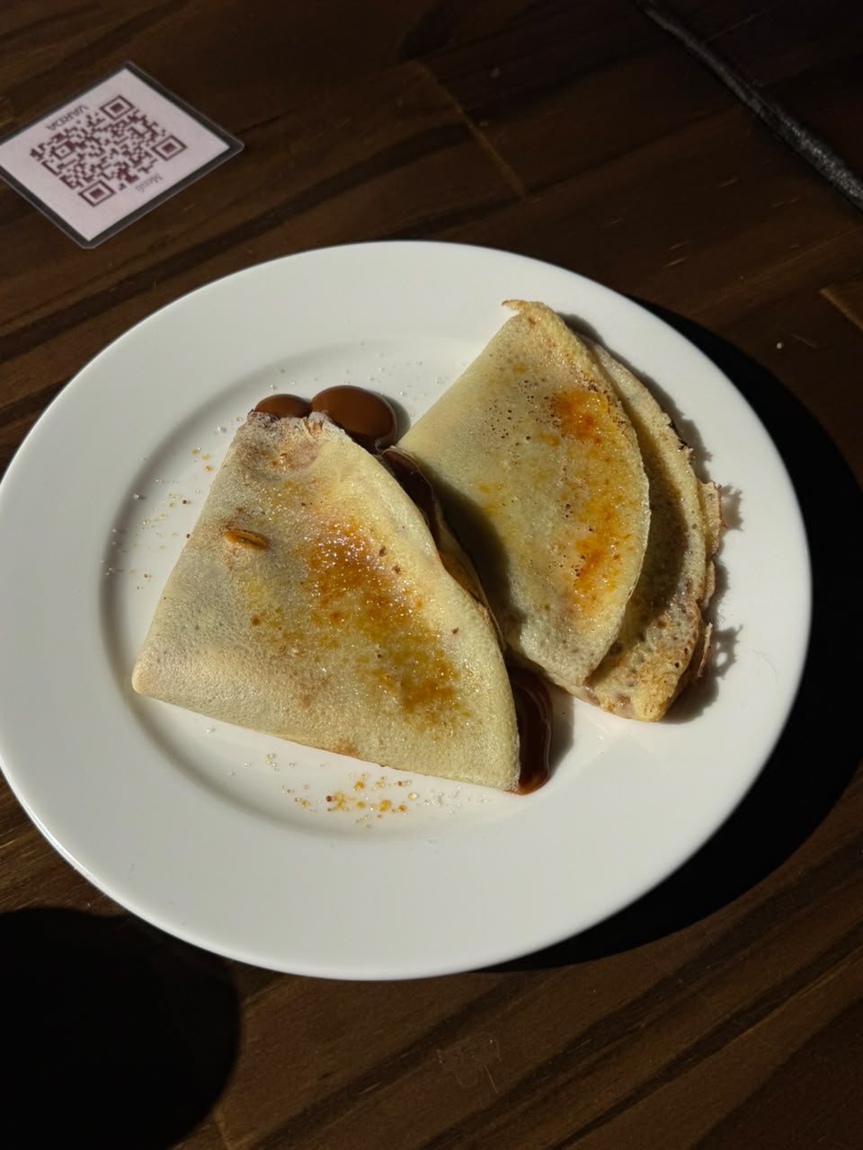 Panqueque de dulce de leche