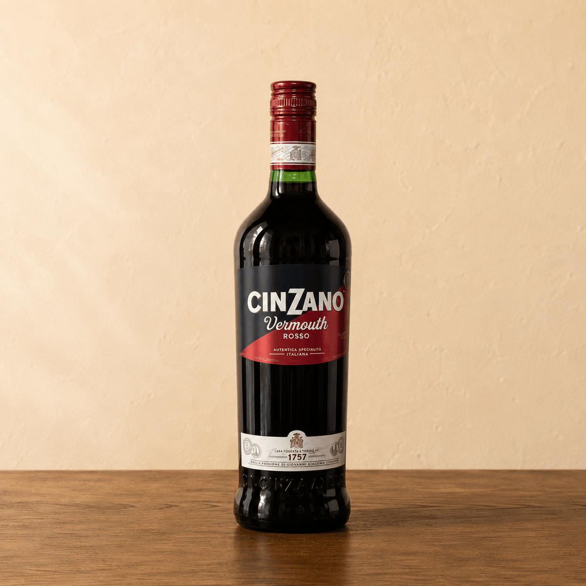 Vermú Cinzano blanco / rosso