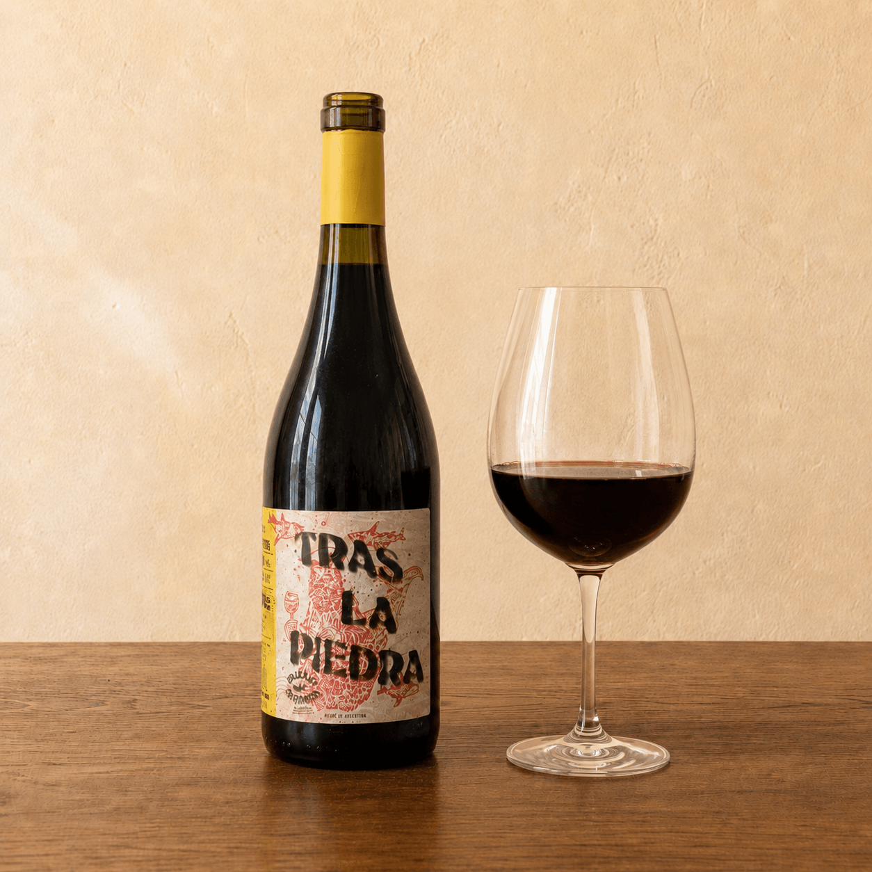 Traslapiedra Malbec por copa